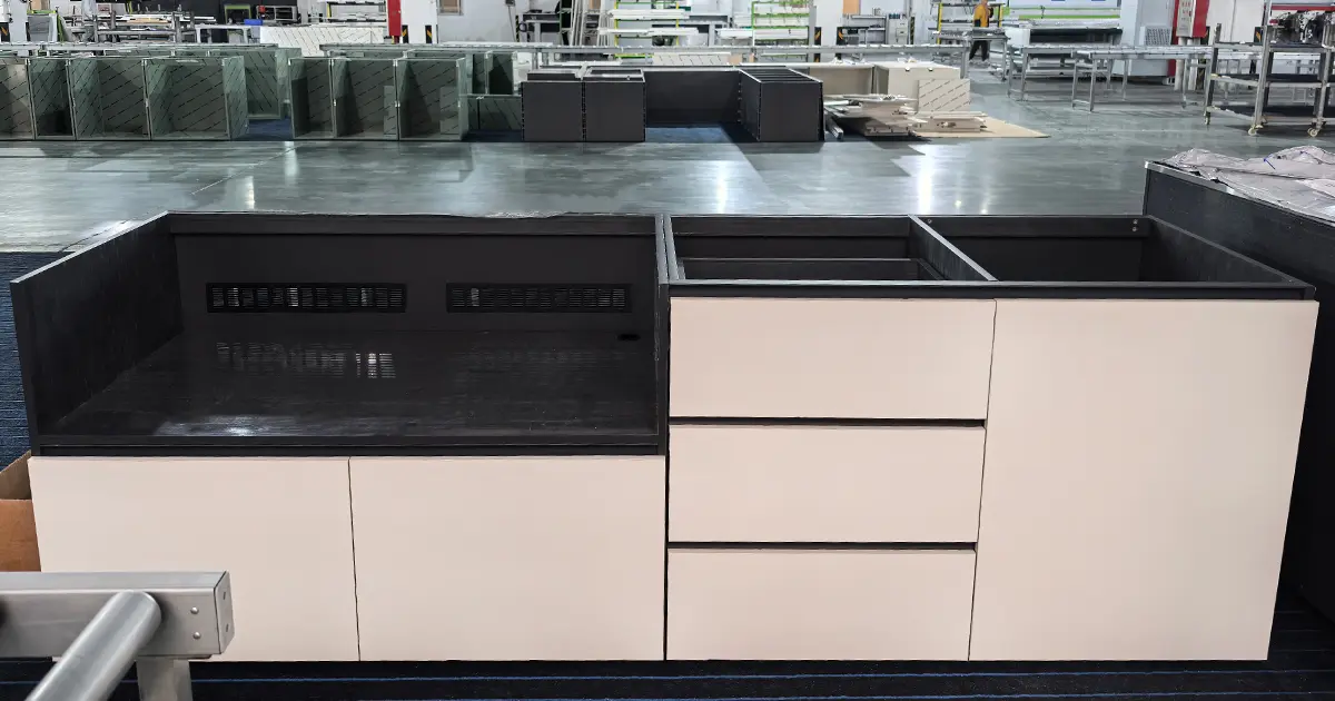 High End Extruded Aluminium Outdoor Kitchen Cabinet