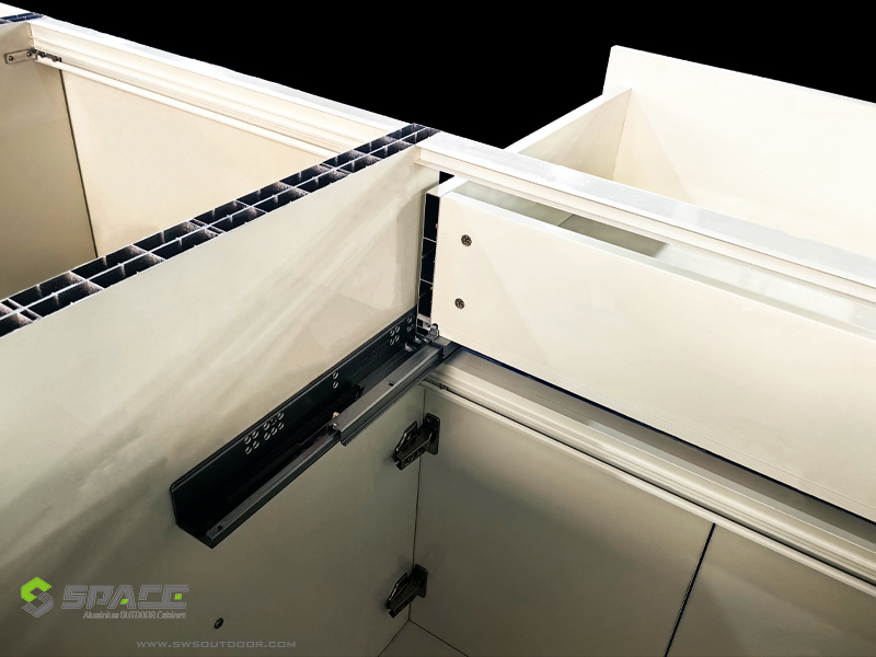 space works outdoor kitchen cabinet materials