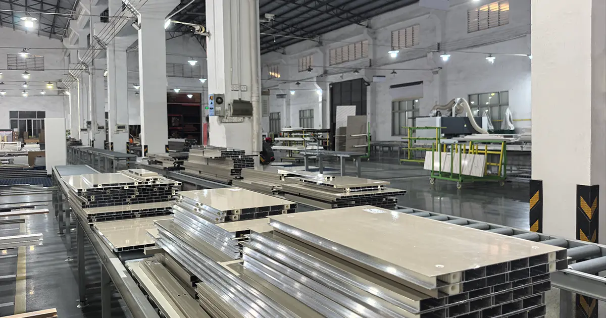 Bulk Manufacturing for Extruded Aluminium Outdoor Kitchen Cabinet
