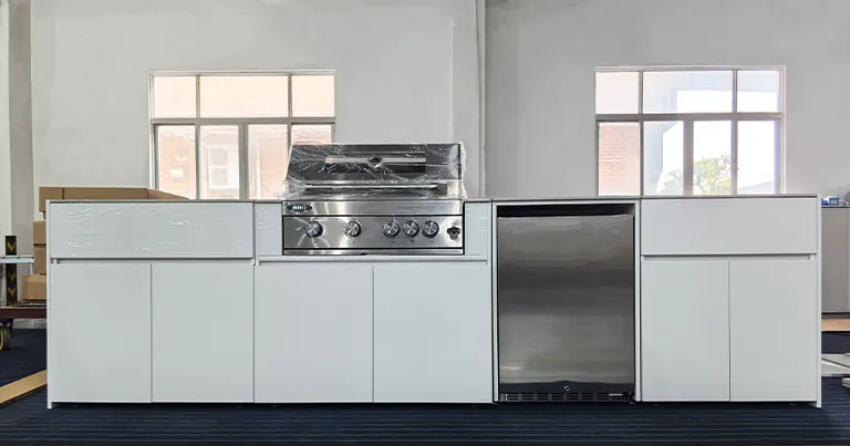 Extruded Aluminium Modular Outdoor Kitchen Sample Order