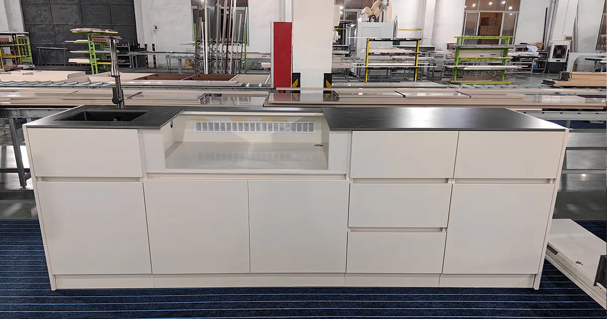 Extruded Aluminium Modular Outdoor Kitchen To Czech Republic