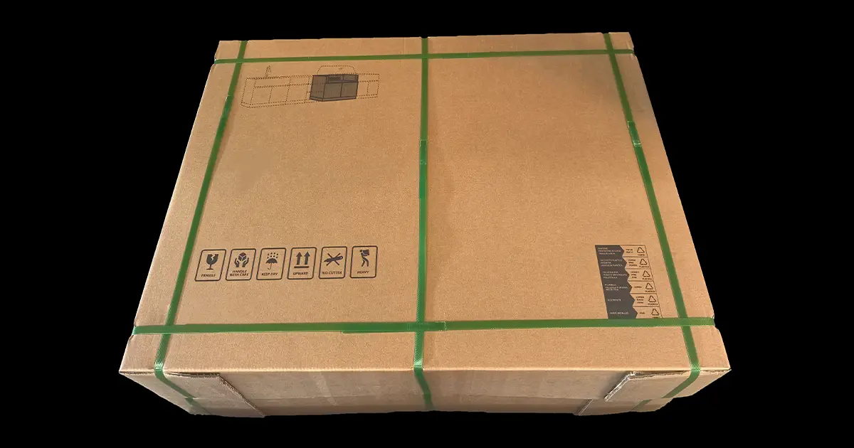 Flat Pack Modular Extruded Aluminium Outdoor Kitchen Cabinets Package 1