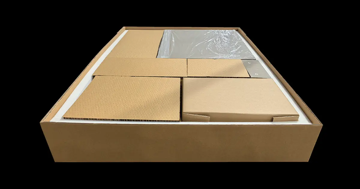 Smart Packaging for Flat Pack Extruded Aluminium Outdoor Kitchen Cabinet Bodies