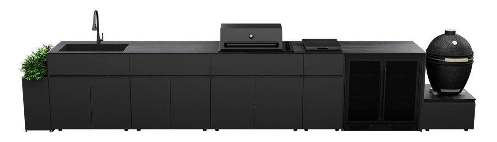 Extruded Aluminium Outdoor Kitchen Cabinets Supplier