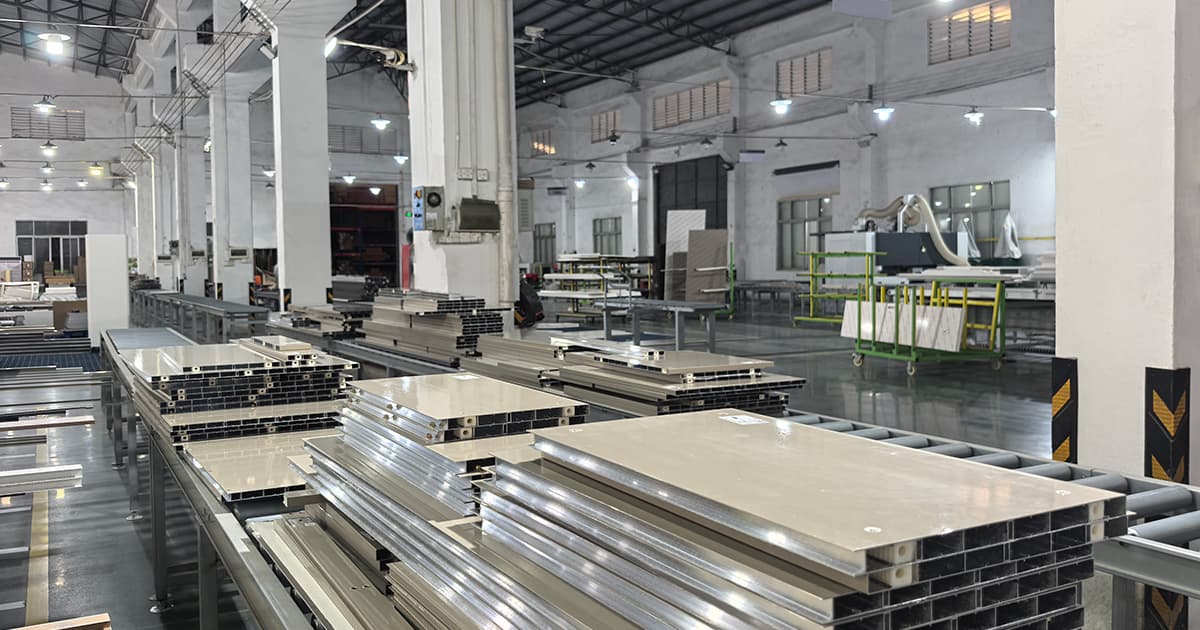 Extruded Aluminium Outdoor Kitchen Cabinet China Factory