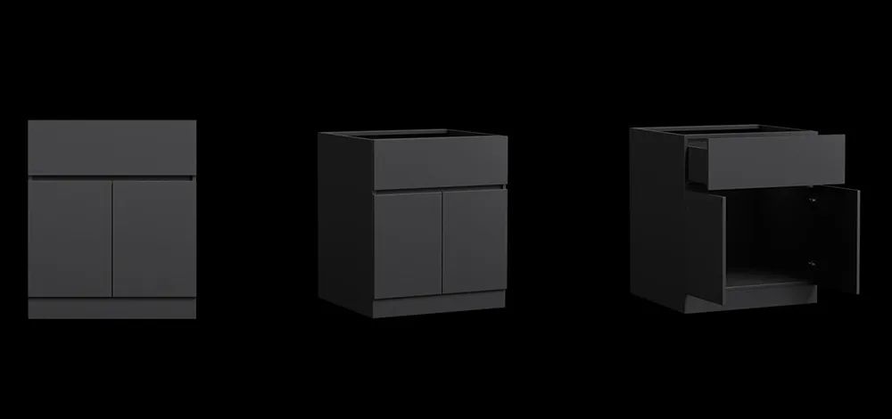 Extruded Aluminium Outdoor Kitchen Cabinets Modular Flexibility & Unlimited Configuration