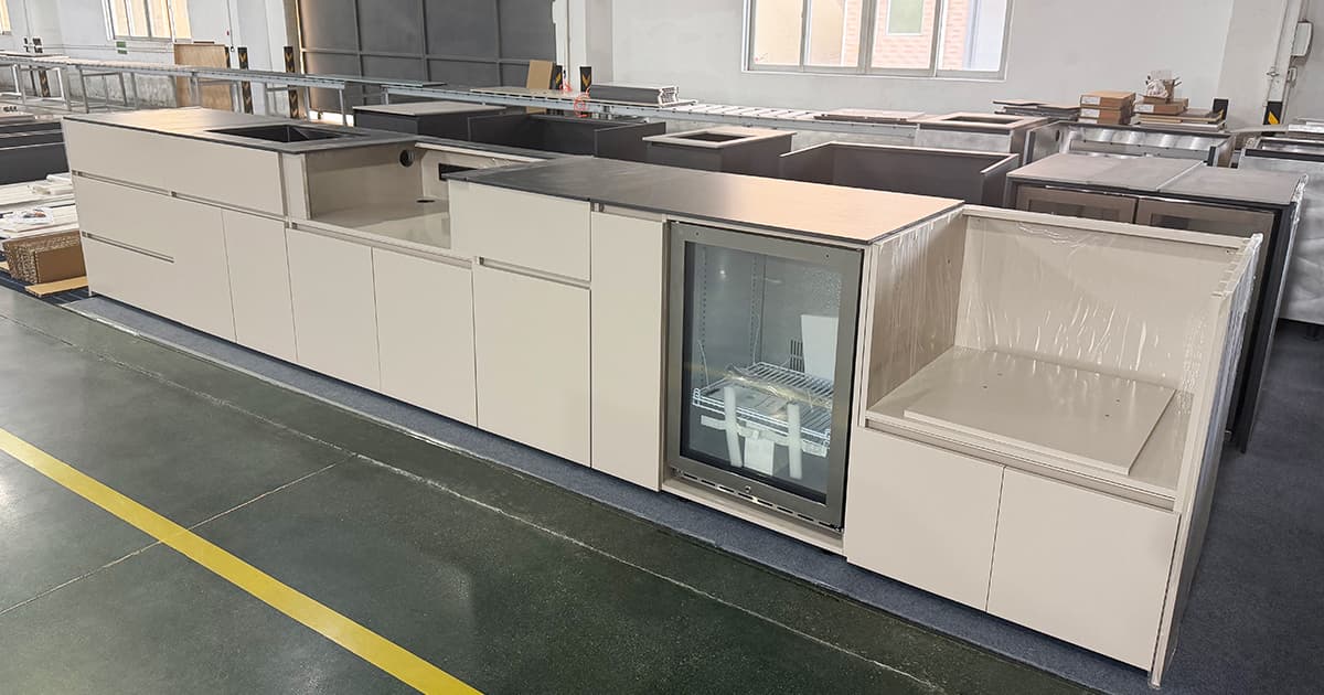 Outdoor Kitchen Cabinets For Netherlands Market