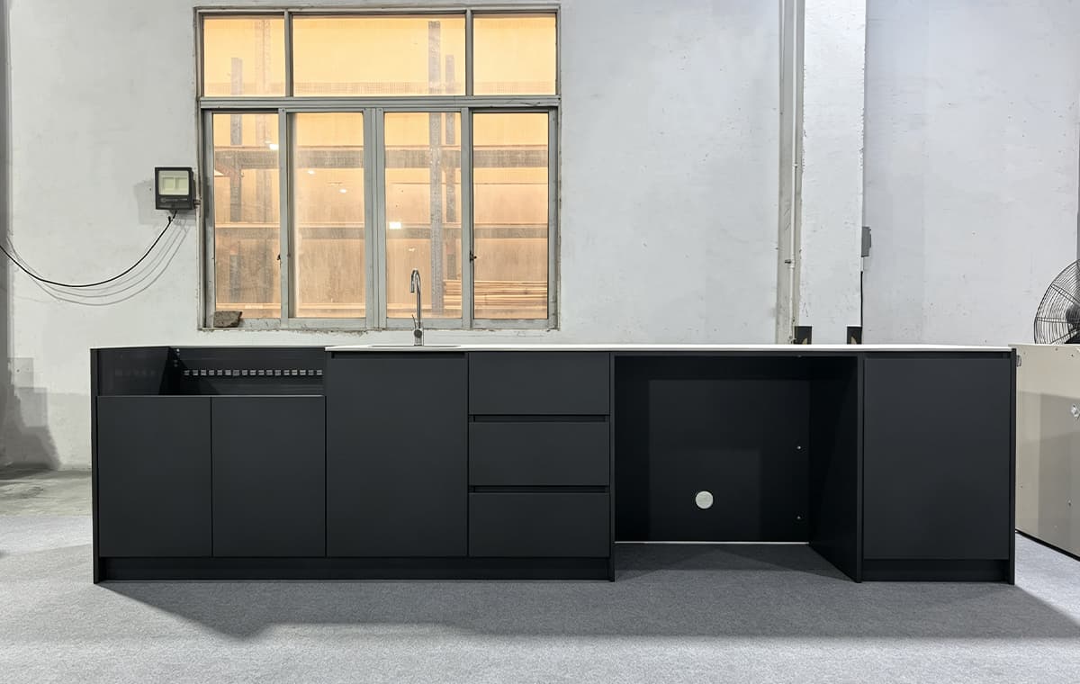 Custom Barbecue Outdoor Kitchen Cabinets