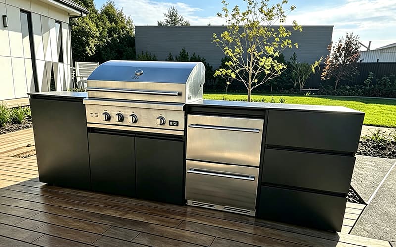 DCS Grill with SPACE Extruded Aluminium Outdoor Barbecue Cabinet