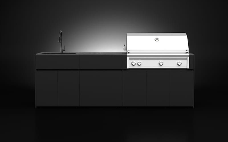 Extruded Aluminium Grill Outdoor BBQ Kitchen