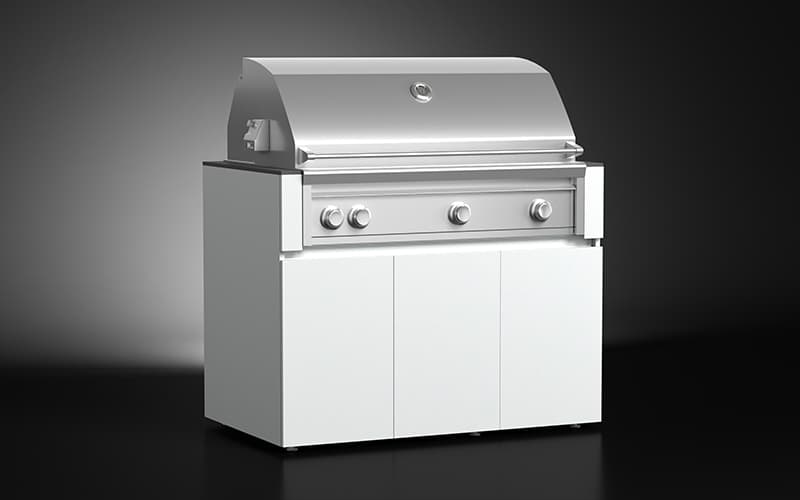 Extruded Aluminium Outdoor Kitchen Cabinet For Outdoor Grill