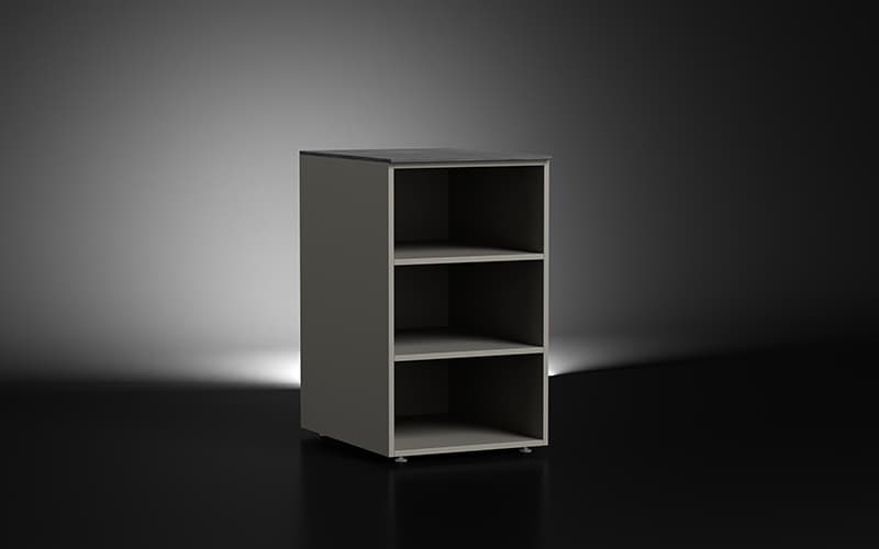 Extruded Aluminium Outdoor Kitchen Cabinet With Shelves