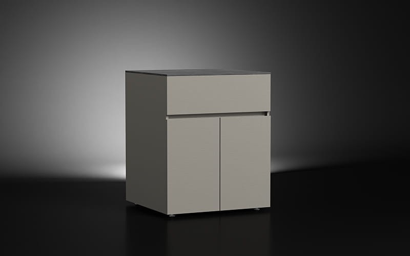 Extruded Aluminium Outdoor Kitchen Drawer & Double-Door Storage Module