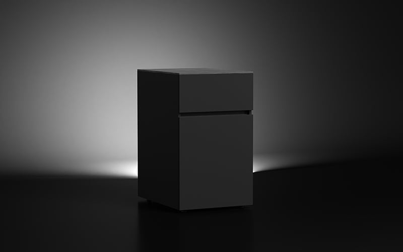 H900 Trash Bin Cabinet Module