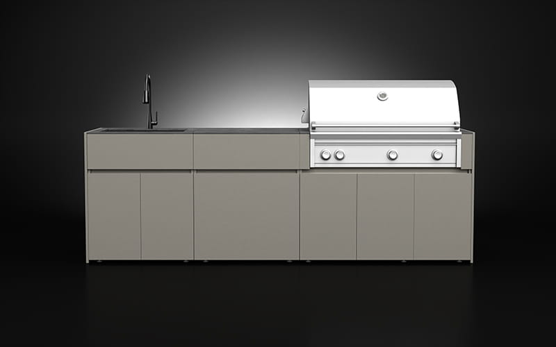 High End Extruded Aluminium Outdoor Kitchen Modules