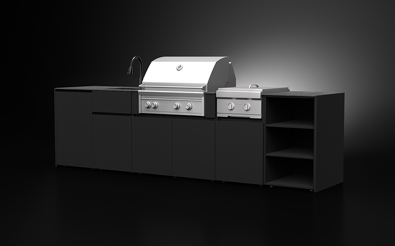 Matt Balack Freestanding Outdoor Kitchen