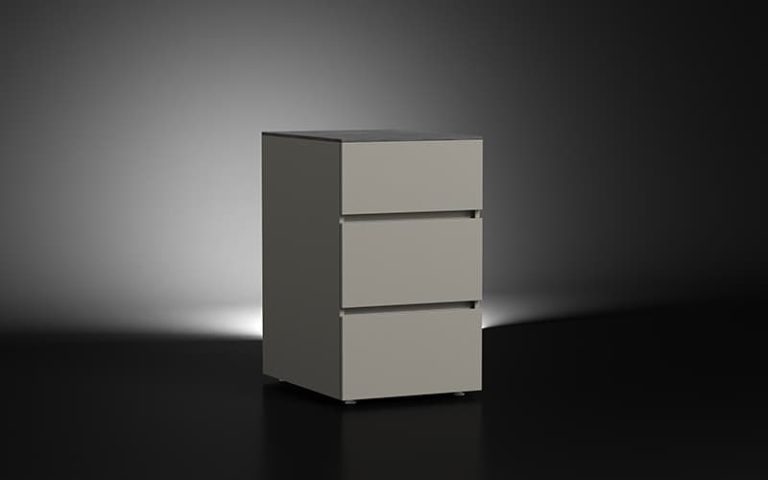 Modern Design Aluminum Outdoor Cabinet With Drawers