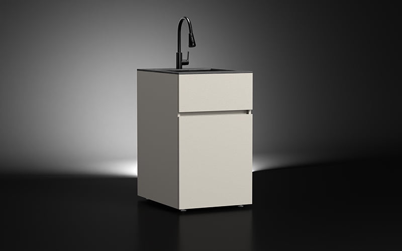 Modular Compact Sink For Patio