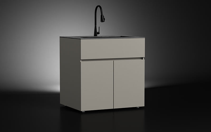 Modular Large Aluminum Outdoor Sink Cabinet
