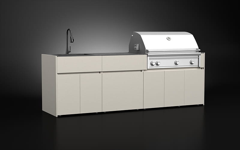 Premium Grill Outdoor BBQ Kitchen For Smaller Spaces