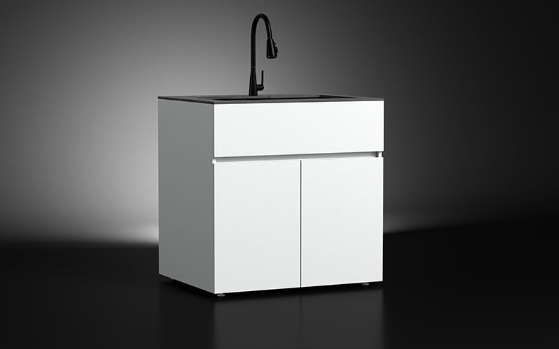 Sink Cabinet For Garden Cleanup Station